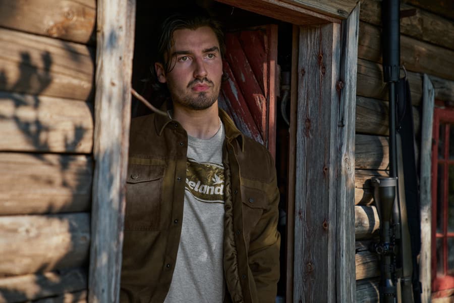 Vancouver Shirt flanellipaita, Pine Green, view: 3