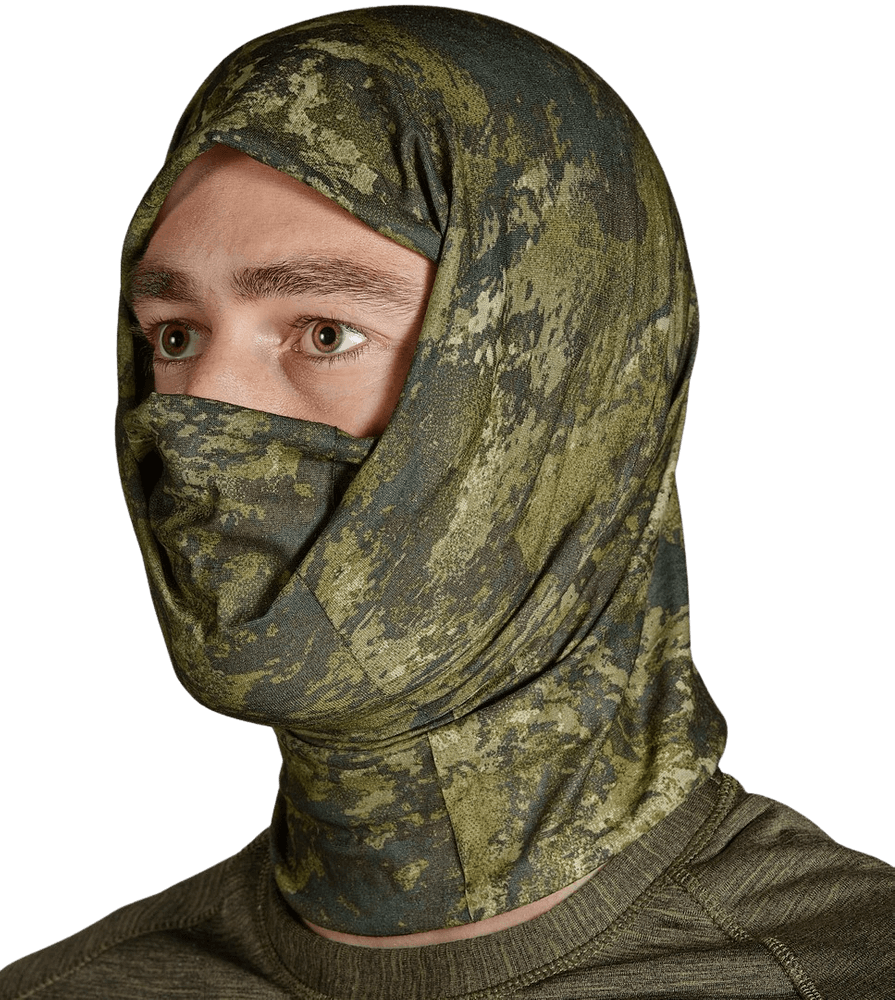 Neck Gaiter tuubihuivi, vihreä/camo, 2 kpl, view: 5