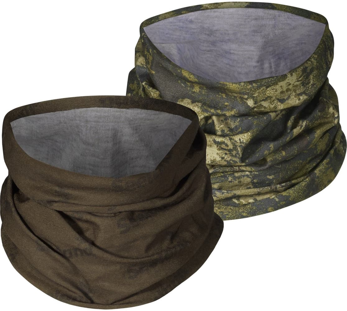 Neck Gaiter tuubihuivi, vihreä/camo, 2 kpl, view: 0