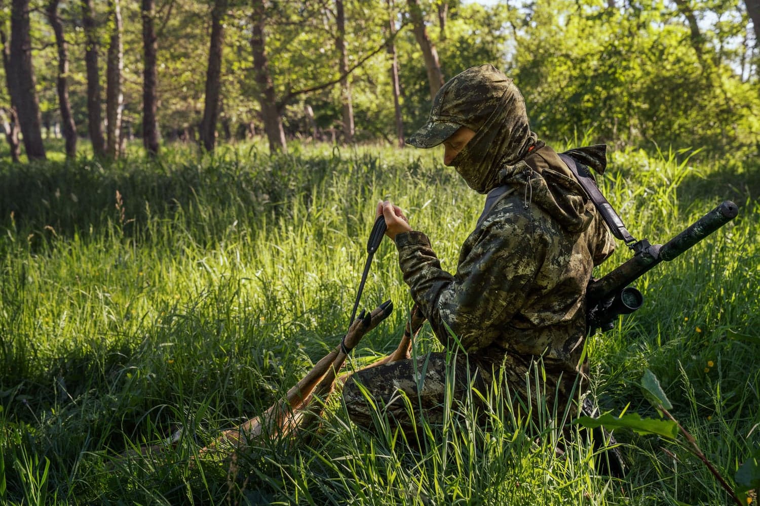 Avail Camo Jacket metsästystakki, InVis Green, view: 9