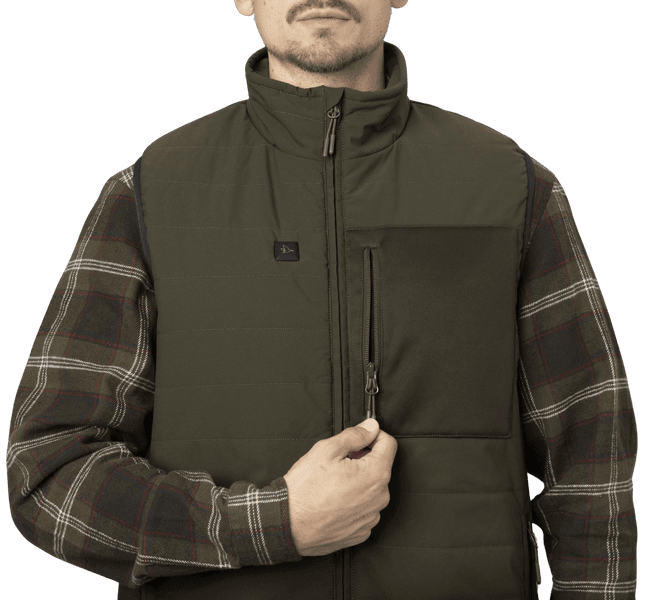 Celsius Heat Vest lämpöliivi, Pine Green, view: 2