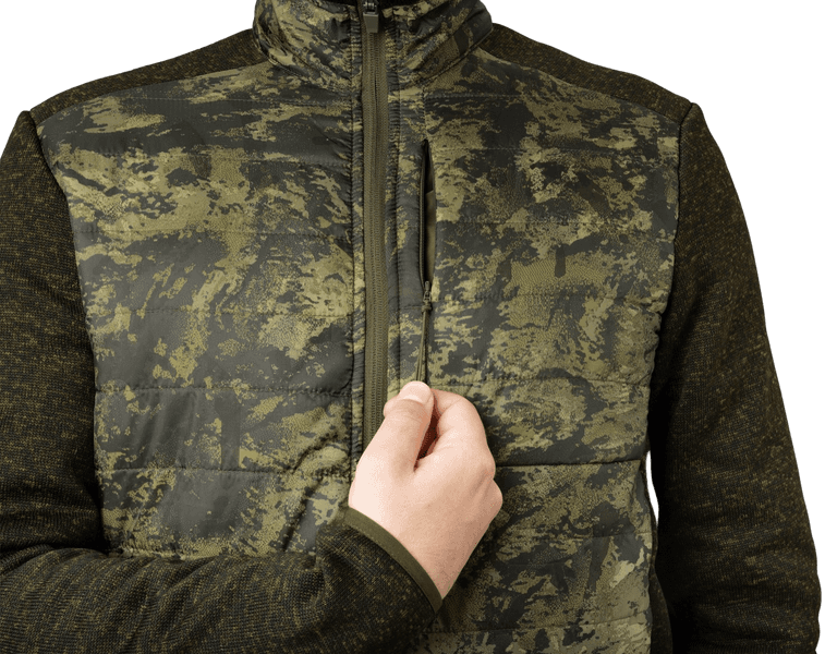 Theo Hybrid Jacket takki, camo/vihreä, view: 4