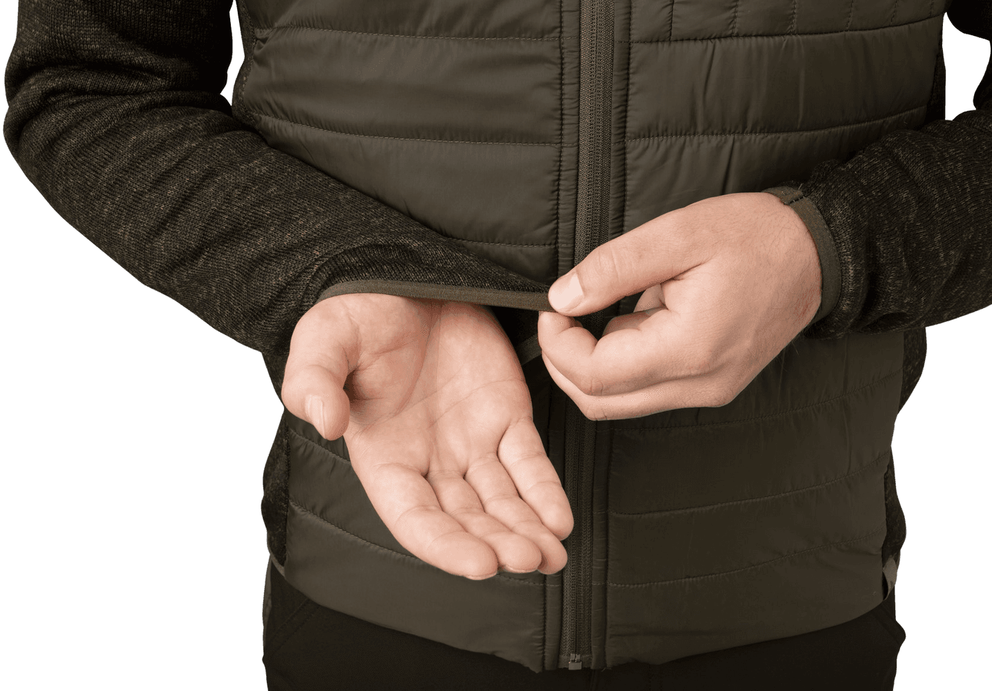 Theo Hybrid Jacket takki, vihreä, view: 4