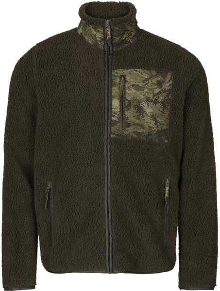 Zephyr Camo Fleece fleecetakki, Grizzly Brown, view: 0
