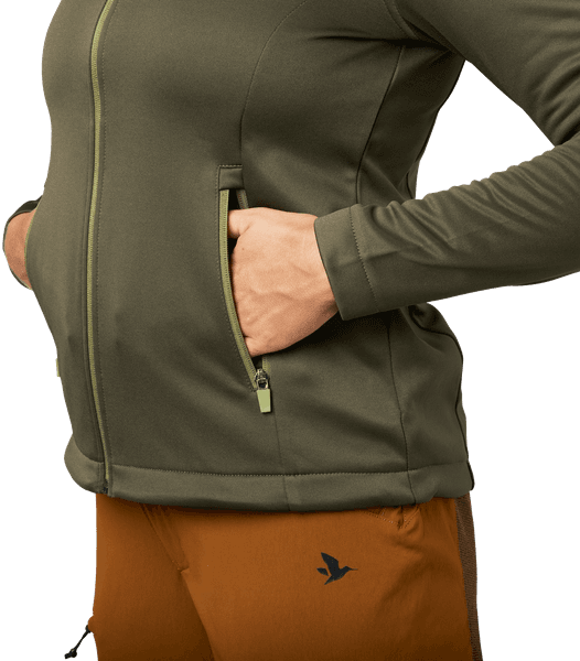 Emily Fleece Women naisten fleecetakki, Pine Green, view: 4