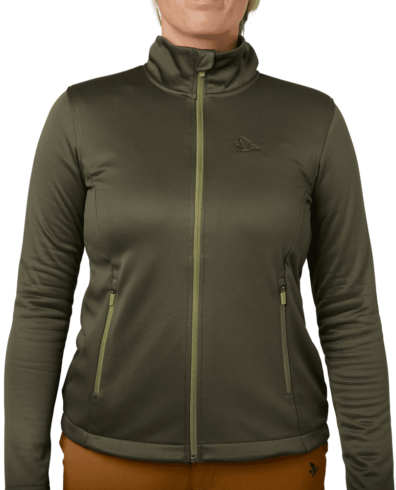 Emily Fleece Women naisten fleecetakki, Pine Green, view: 3