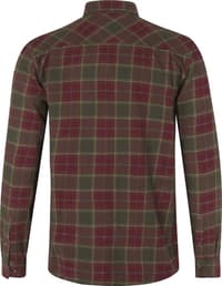 Glen Flannel Shirt paita, Red Forest Check - view: 1