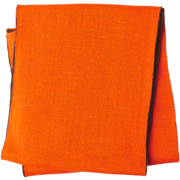 Ian Reversible Scarf huivi, huomio-oranssi/vihreä, view: 1