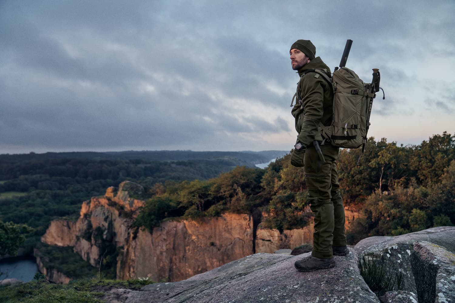 Hawker Shell II Jacket metsästystakki, maastonvihreä, view: 7