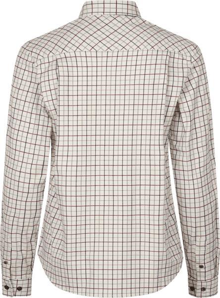 Kerry Shooting Shirt paita, Cabernet/Blue Check, view: 1
