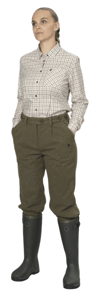 Kerry Shooting Shirt paita, Cabernet/Blue Check, view: 4