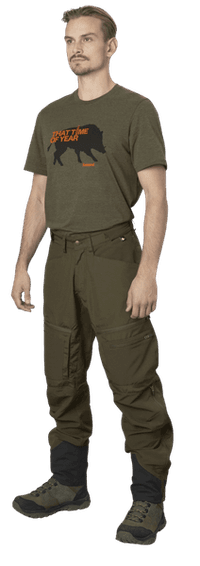 That Time T-shirt t-paita, Pine Green Melange - view: 2