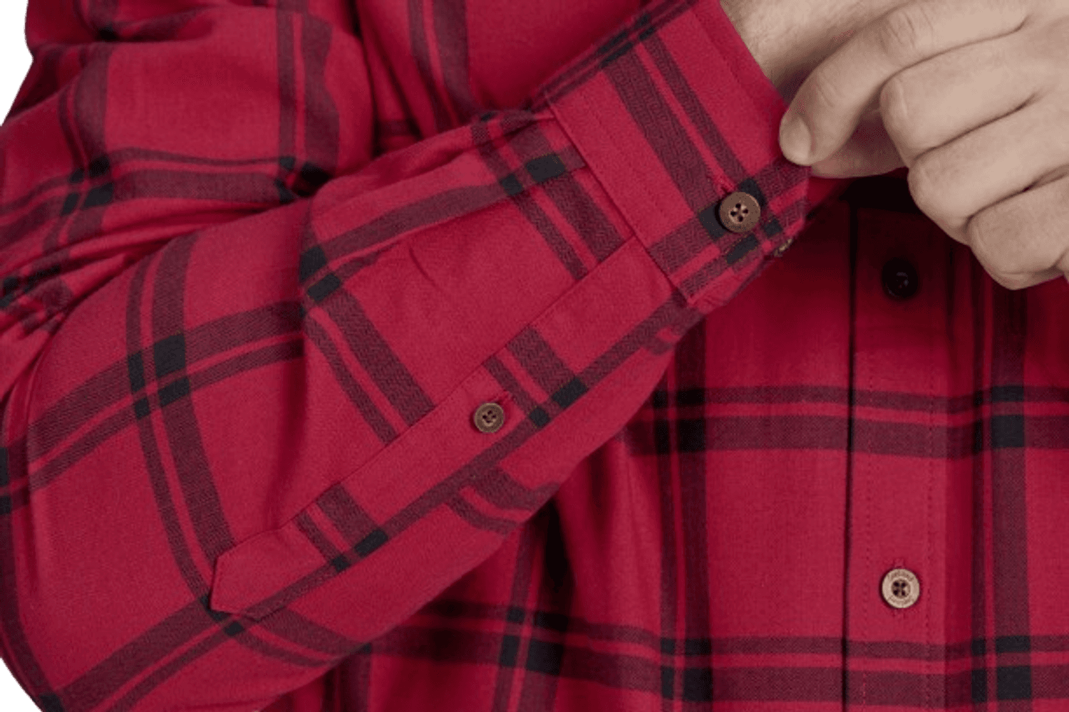 Highseat Shirt flanellipaita, punainen, view: 3