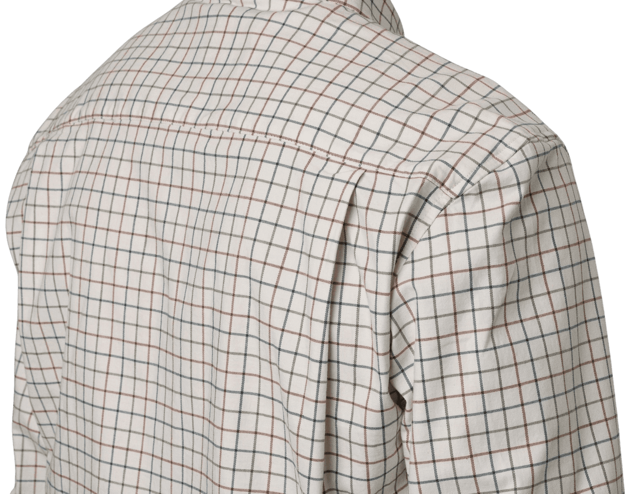 Oxford Shooting Shirt paita, Grape Leaf/Terracotta Check, view: 3