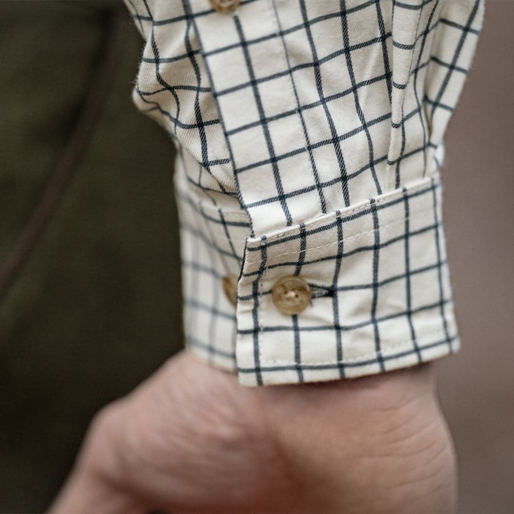 Oxford Skytteskjorta Dark Sapphire Check, view: 3