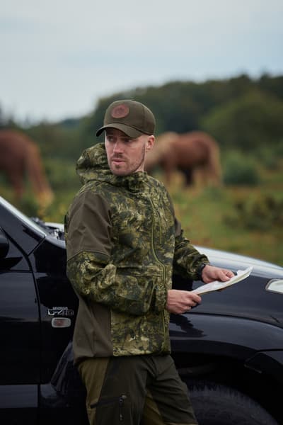 Cross Windbeater Jacket metsästystakki, InVis Green, view: 2