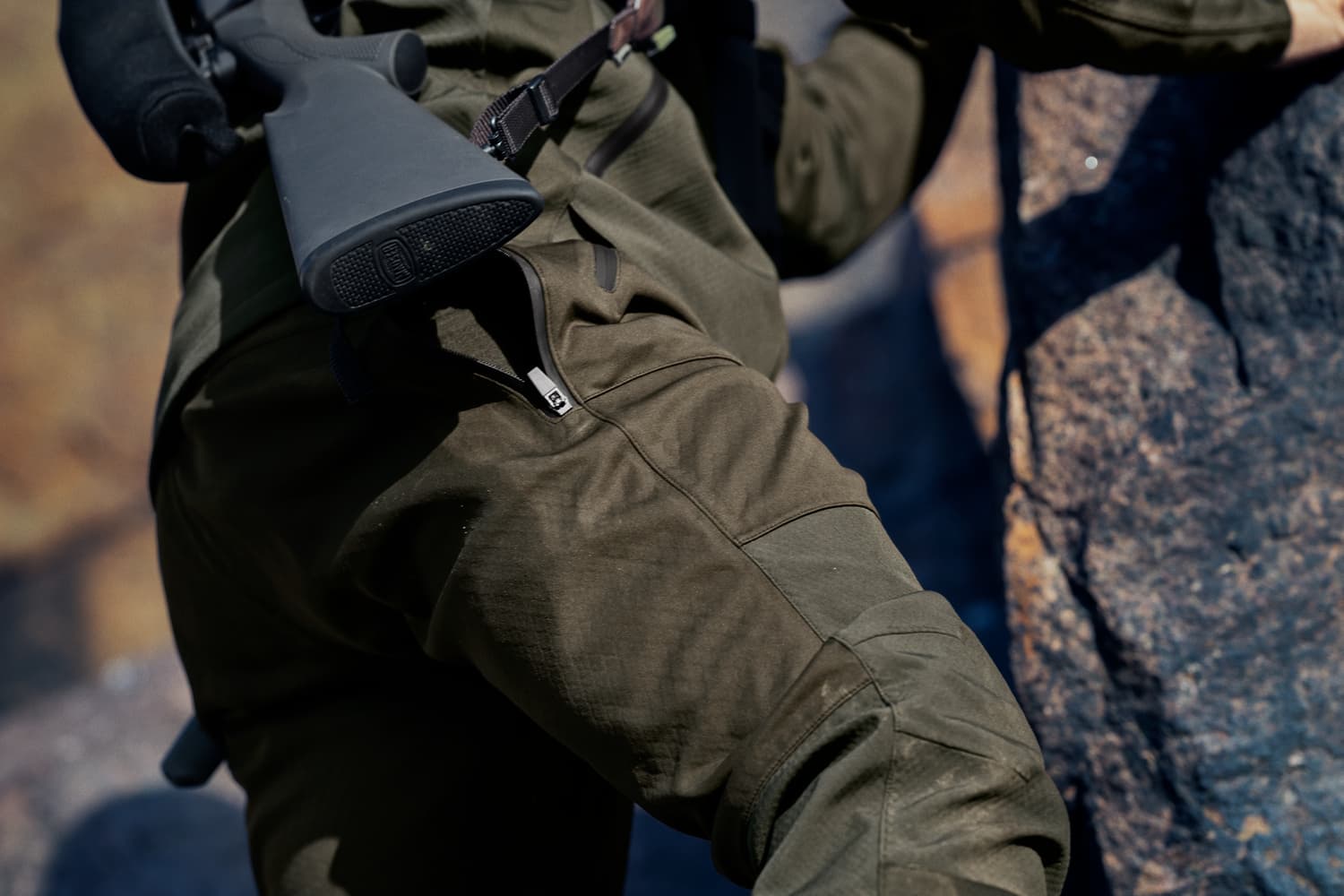 Hawker Shell II Trousers metsästyshousut, maastonvihreä, view: 8