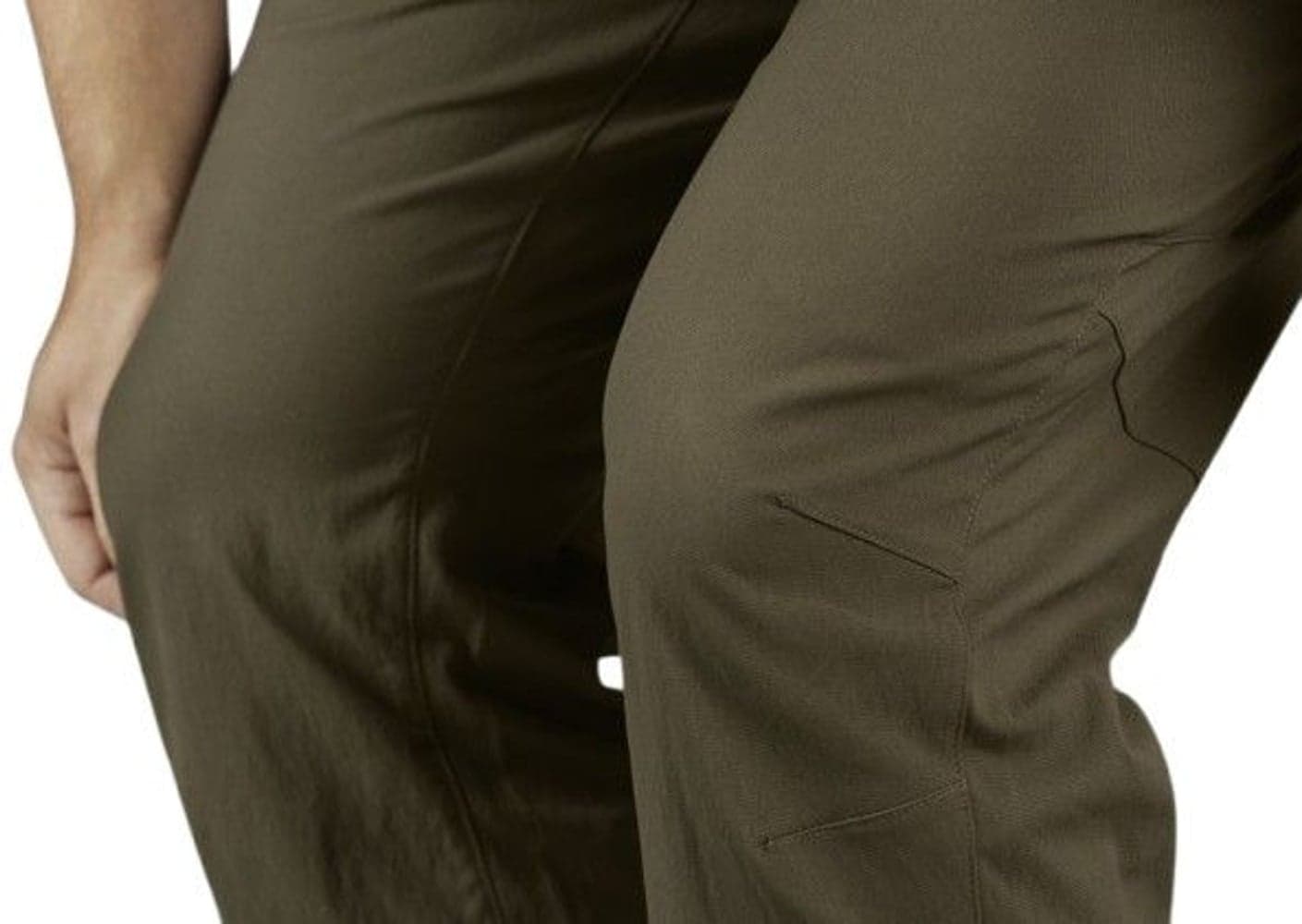 Outdoor Stretch Trouser Grizzly Brown/Duffel Green, view: 4