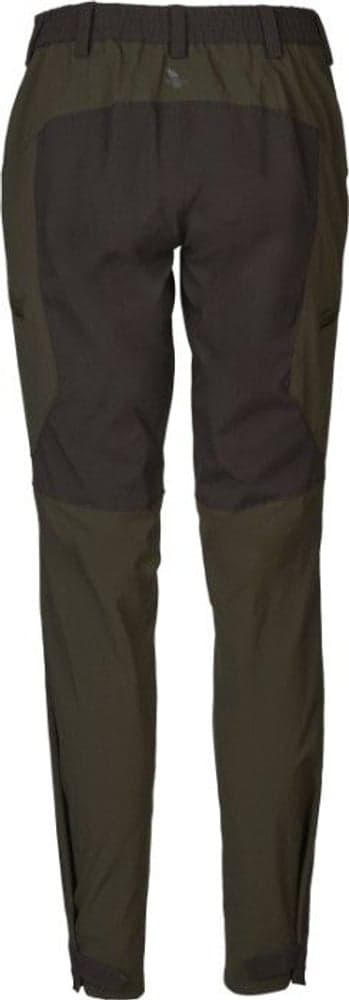 Larch Stretch Trouser Women Chocolate Torte Pine Green/, view: 1