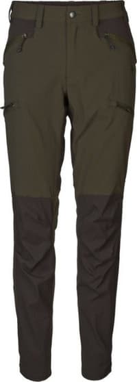 Larch Stretch Trouser Women Chocolate Torte Pine Green/ - view: 0