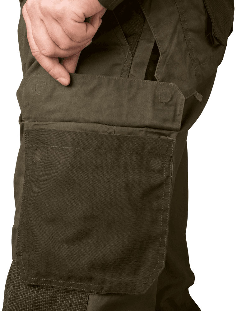 Key-Point Elements Trousers housut, vihreä/ruskea, view: 4