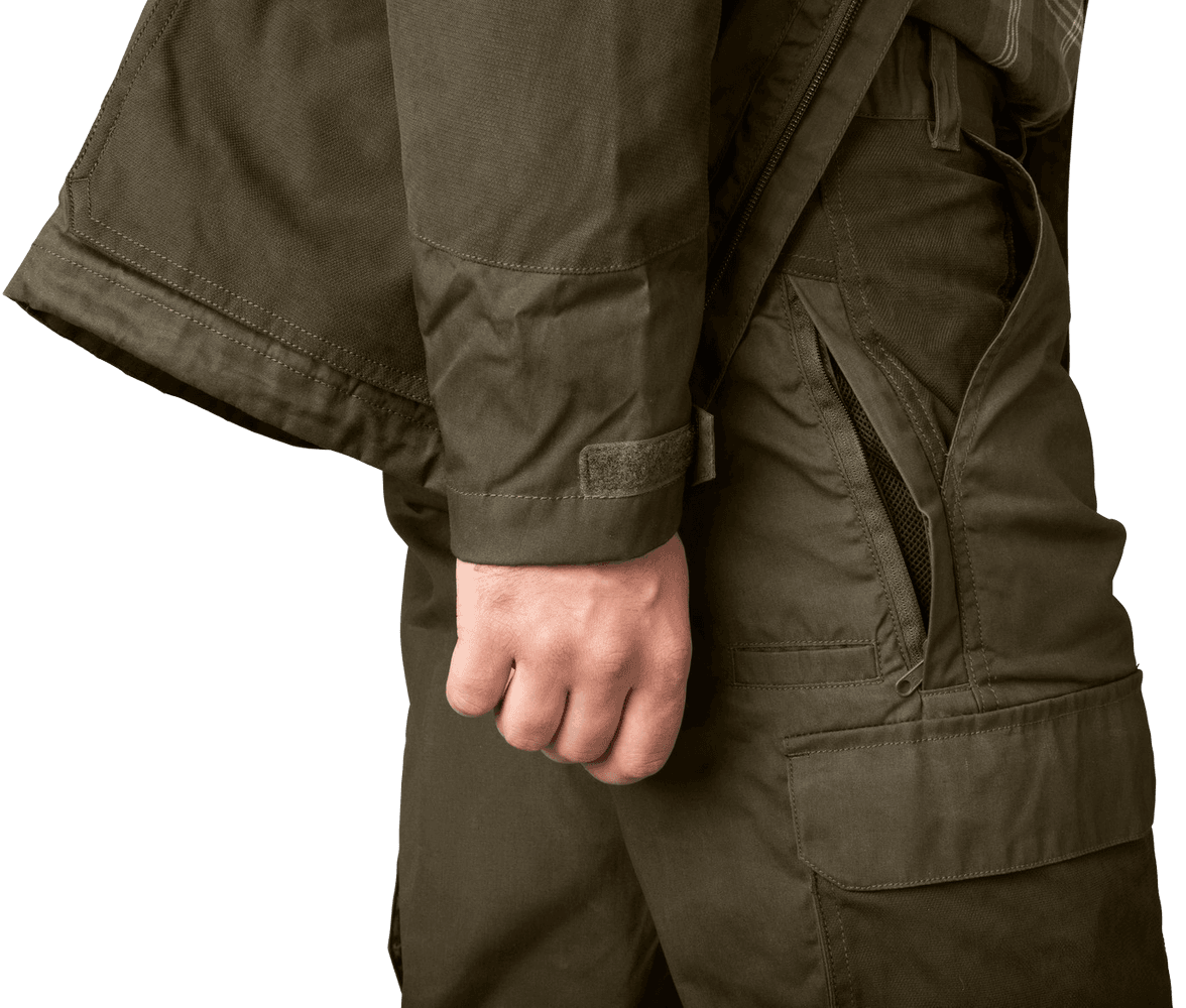 Key-Point Elements Trousers housut, vihreä/ruskea, view: 6