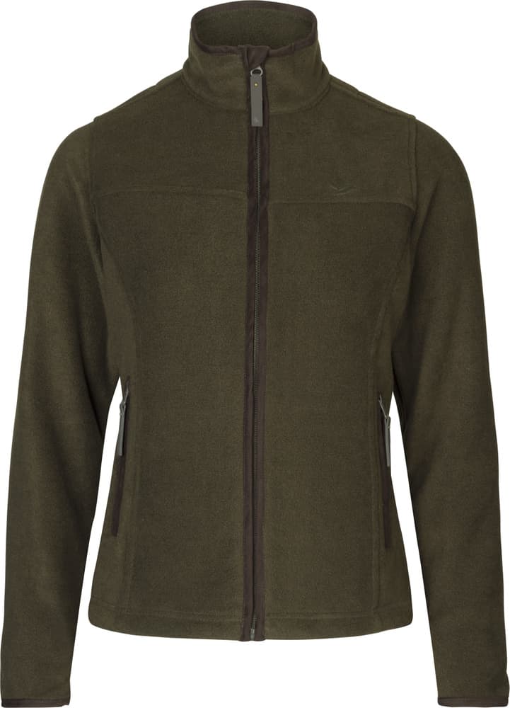 Woodcock Ivy Fleece Jacket fleecetakki, Pine Green Melange, view: 0