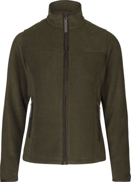 Woodcock Ivy Fleece Jacket fleecetakki, Pine Green Melange, view: 0