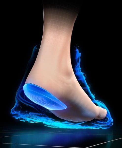 Gel Heel Pads geelipohjalliset, musta, view: 4