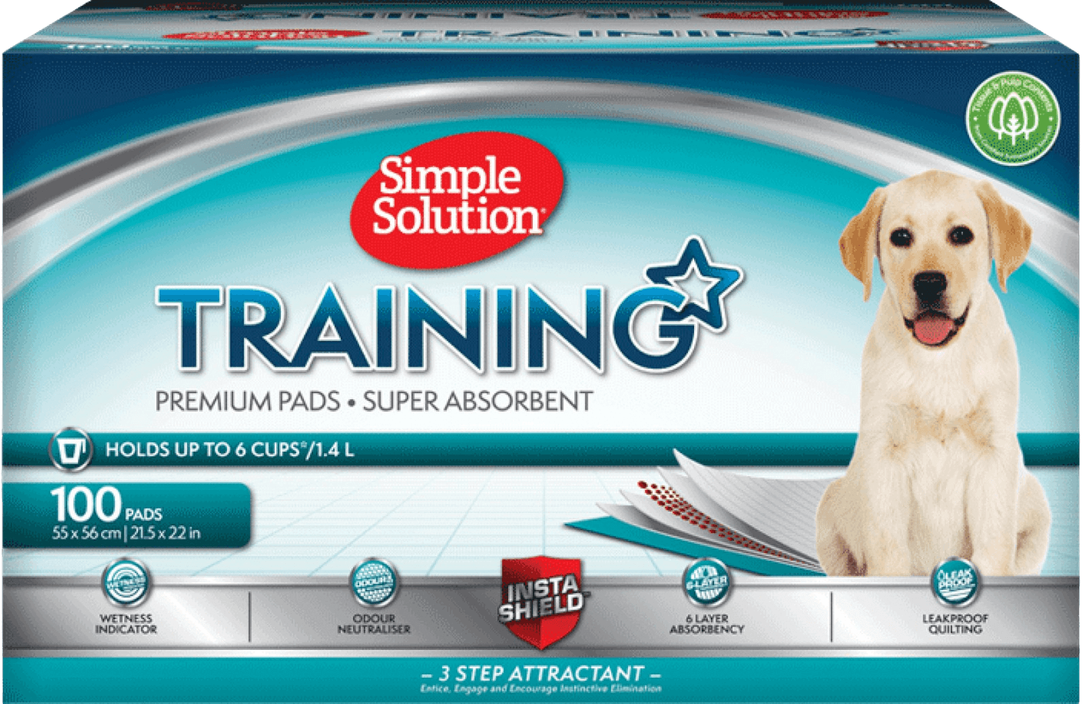 Training Premium Pads pennun lattiasuojat, 100 kpl, view: 0