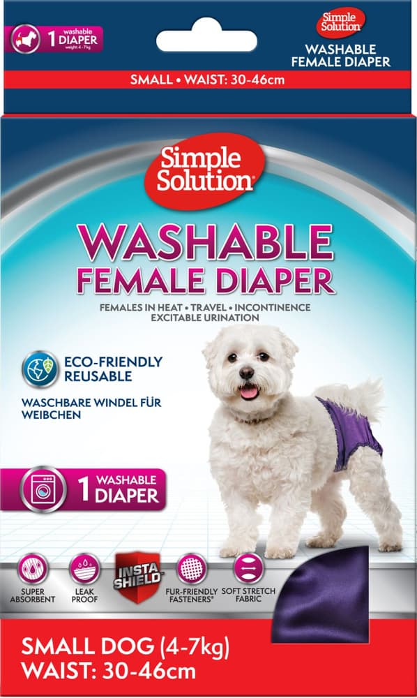 Washable Female Diaper nartun suoja, Small, view: 0
