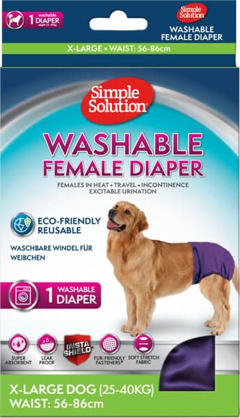 Washable Female Diaper nartun suoja, Extra Large, view: 0