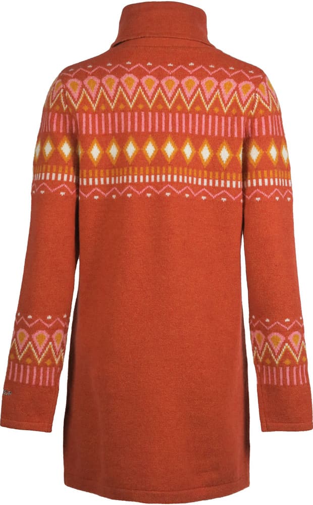 Elisabeth Tunic neuletunika, punaoranssi, view: 1
