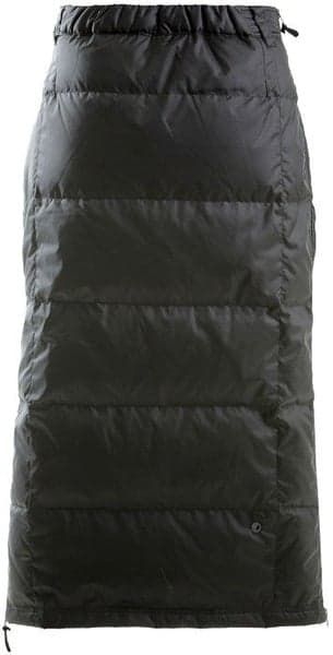 Long Down Skirt toppahame, musta, view: 1