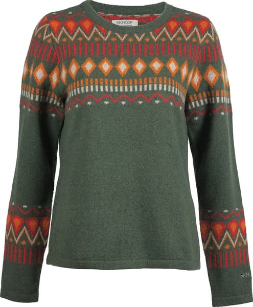 Anna-Kristina Sweater villapusero, vihreä, view: 0