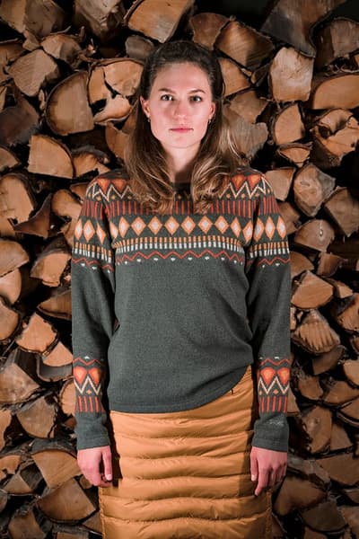 Anna-Kristina Sweater villapusero, vihreä, view: 2