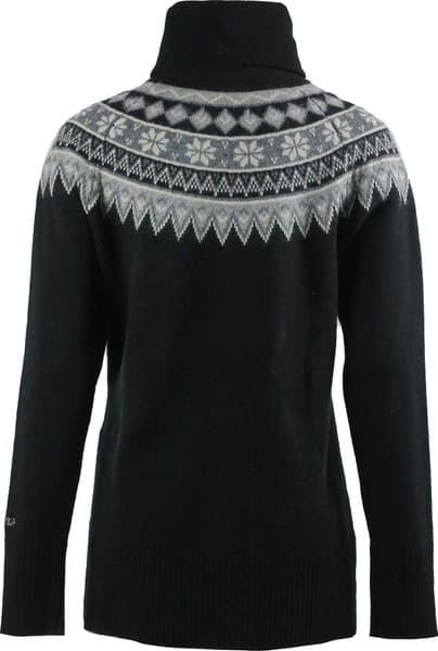 Scandinavian Roll Neck villapaita, musta, view: 1