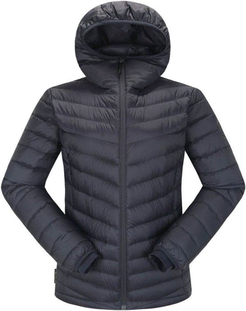 Sølvøyna naisten untuvatakki, tummansininen, view: 0