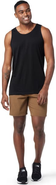 M's MS120 Tank merinovillainen toppi, musta, view: 1