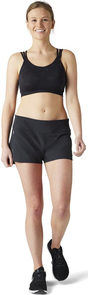 Seamless Strappy Bra saumattomat urheilurintaliivit, musta, view: 1