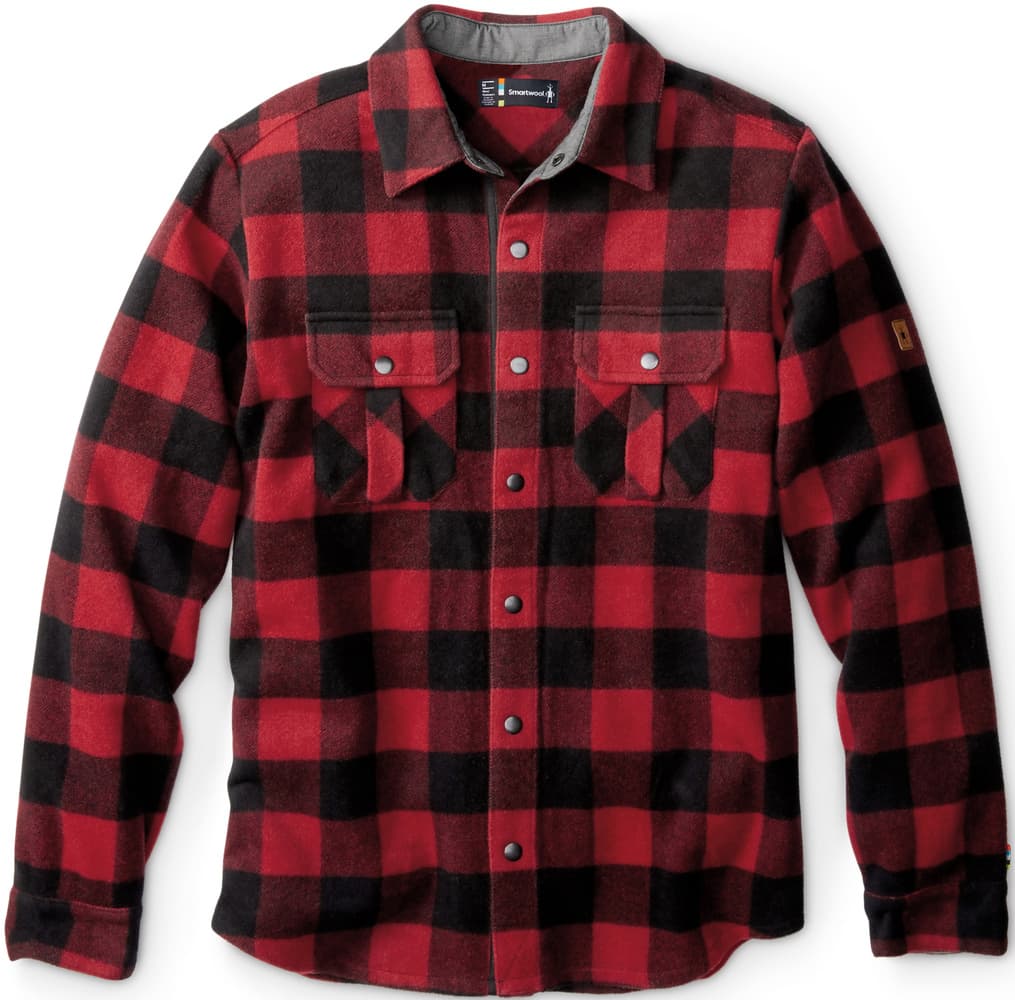 Anchor Line Shirt Jacket paitatakki, punainen, view: 0