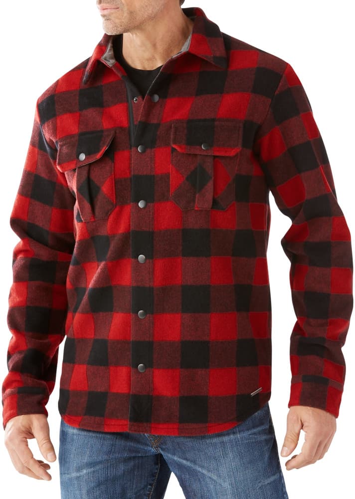 Anchor Line Shirt Jacket paitatakki, punainen, view: 1