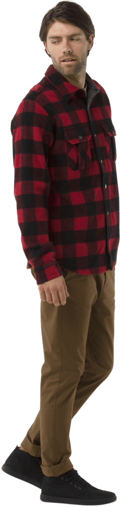 Anchor Line Shirt Jacket paitatakki, punainen, view: 2