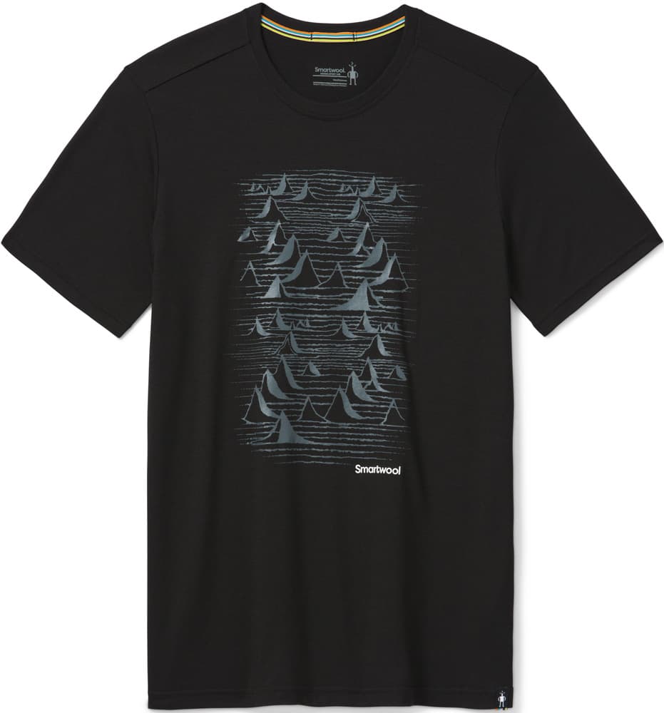 MS150 Bryan Iguchi t-paita, Mountains Black, view: 0