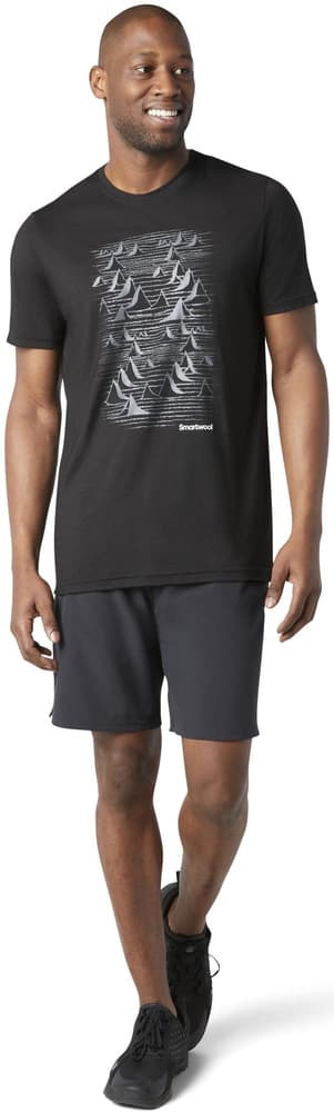 MS150 Bryan Iguchi t-paita, Mountains Black, view: 1