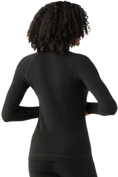 W's Classic Thermal Merino Crew Black, view: 2