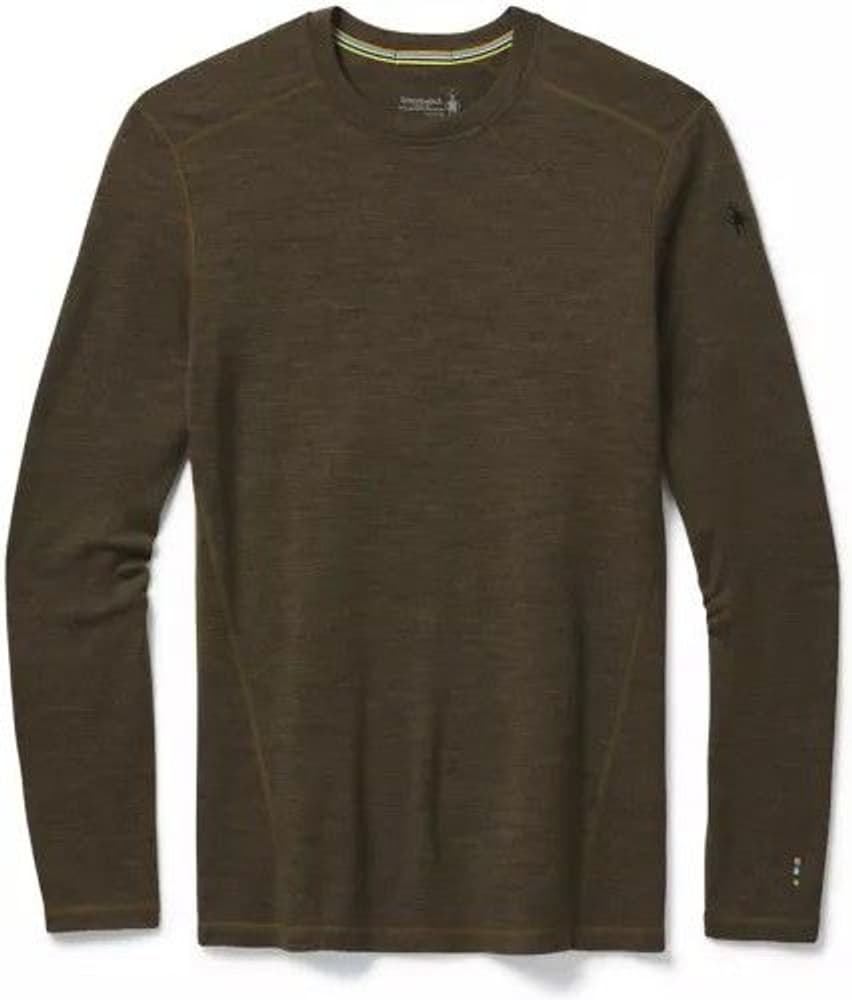M's Mid 250 Crew Military Olive Heather, view: 0