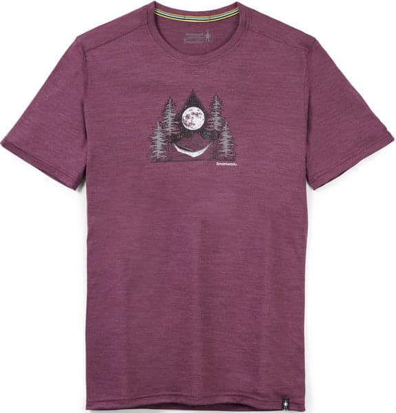 MS150 Midnight Snooze SS Slim t-paita, punavioletti, view: 0