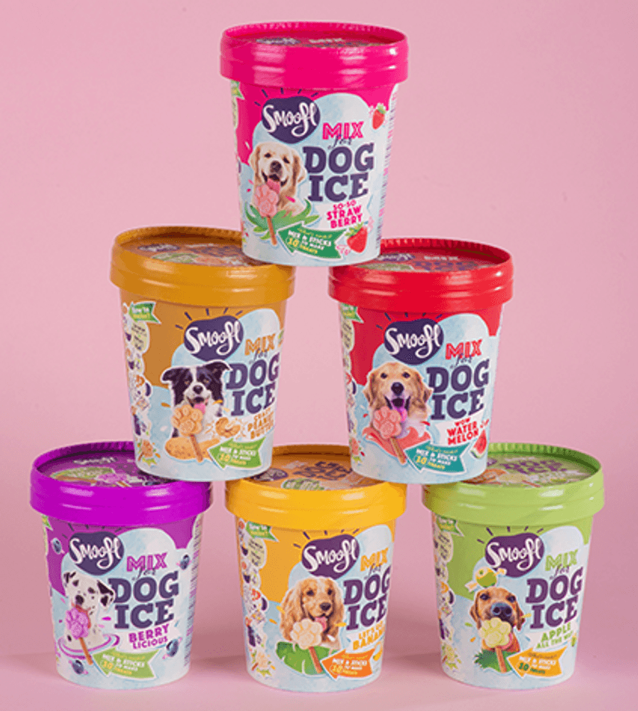 Dog Ice Mix koiran jäätelö,160 g, omena, view: 5