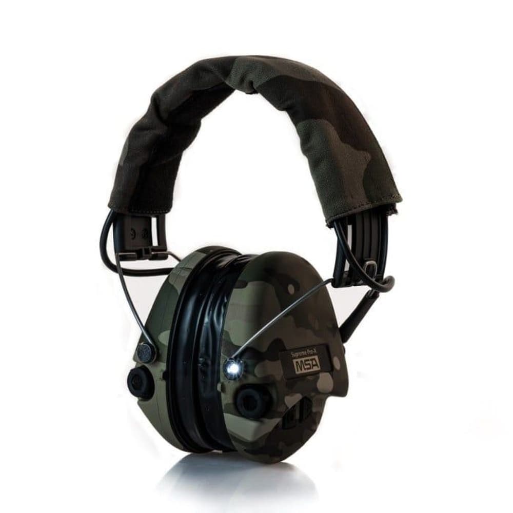 MSA Supreme Pro-X Led Camo -aktiivikuulosuojaimet, view: 0